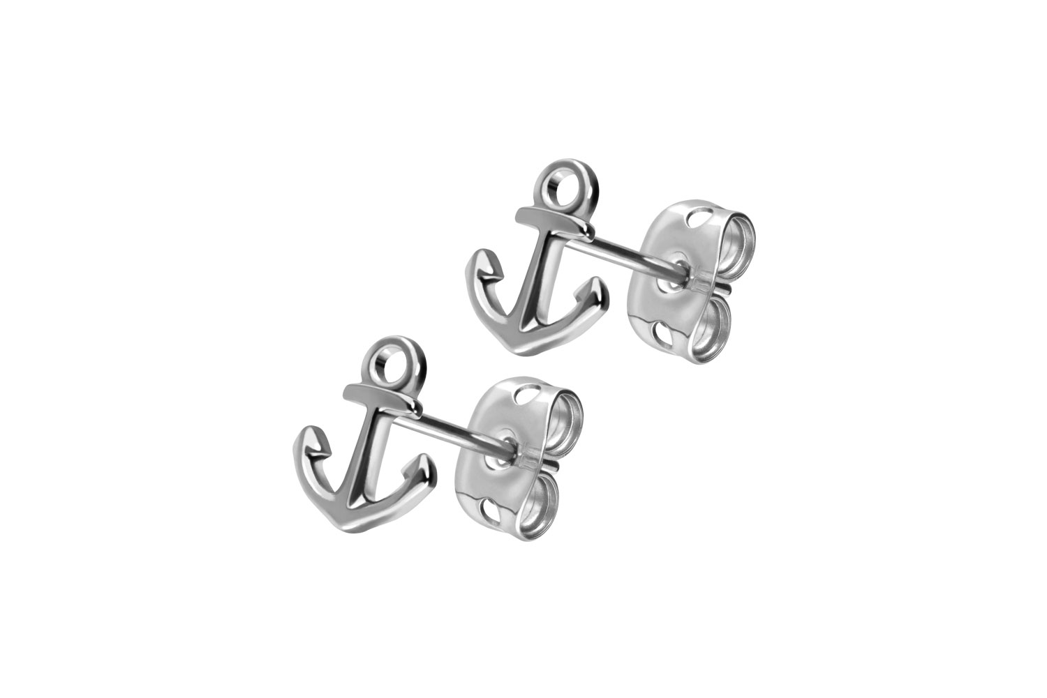 Titan Ohrstecker ANKER von Piercingline